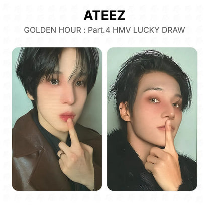ATEEZ GOLDEN HOUR : Part.4 HMV LUCKY DRAW Official Photocard