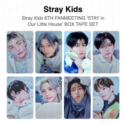 Stray Kids 6TH FANMEETING ‘STAY in Our Little House’ BOX TAPE SET Official Photocard