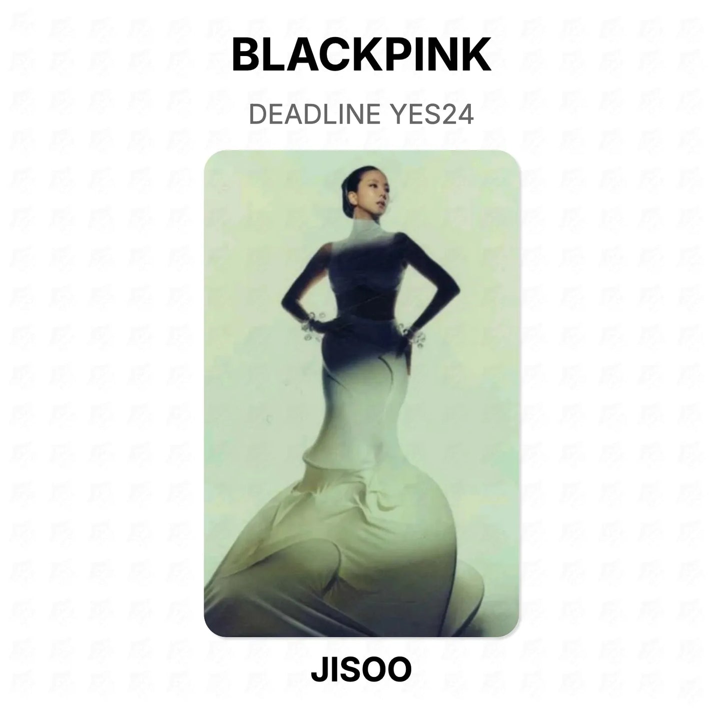 BLACKPINK DEADLINE YES24 Official Photocard