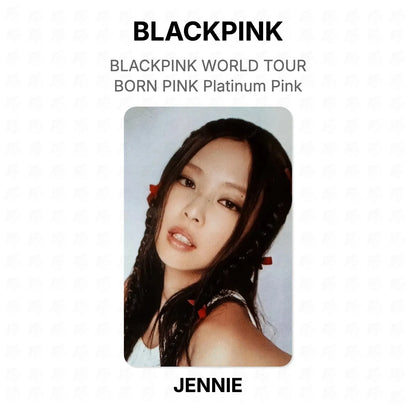 BLACKPINK WORLD TOUR BORN PINK Platinum Pink Official Photocard