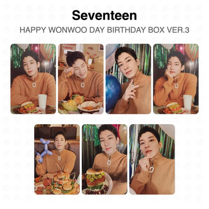 Seventeen HAPPY WONWOO DAY BIRTHDAY BOX VER.3 Official Photocard