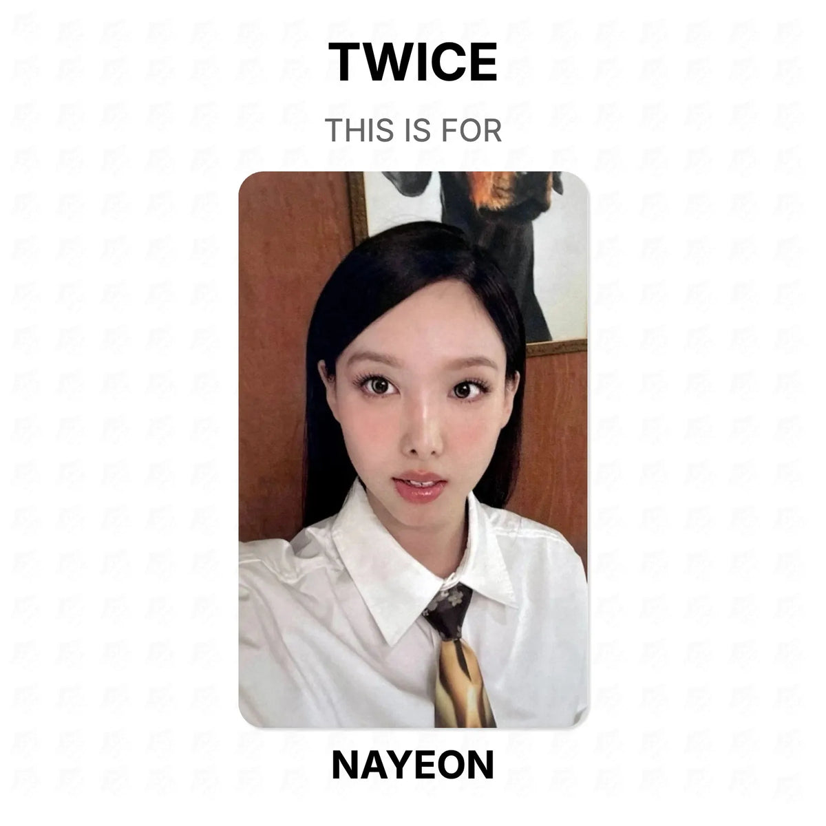 TWICE THIS IS FOR Official Photocard