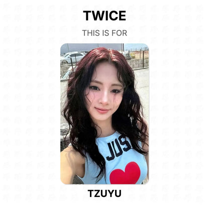 TWICE THIS IS FOR Official Photocard