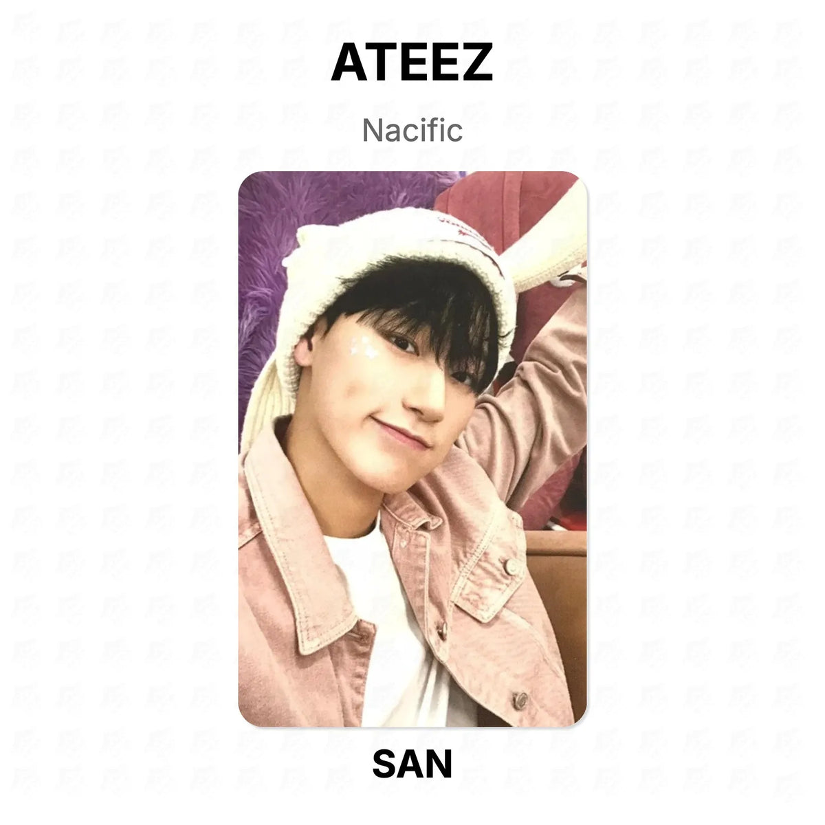 ATEEZ Nacific Official Photocard