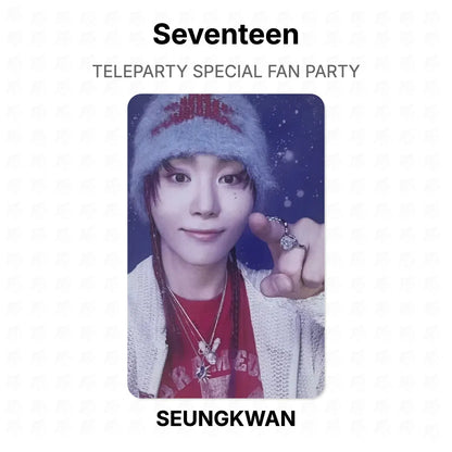 Seventeen TELEPARTY SPECIAL FAN PARTY Official Photocard