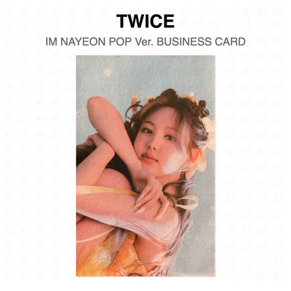 TWICE IM NAYEON POP Ver. BUSINESS CARD Official Photocard