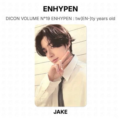ENHYPEN DICON VOLUME N°19 ENHYPEN : tw(EN-)ty years old Official Photocard