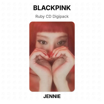 BLACKPINK Ruby CD Digipack Official Photocard