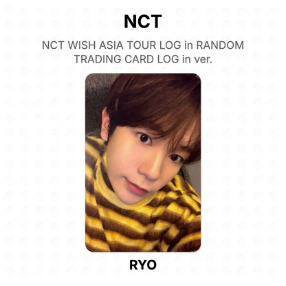 NCT WISH ASIA TOUR LOG in RANDOM TRADING CARD LOG in ver. Official Photocard