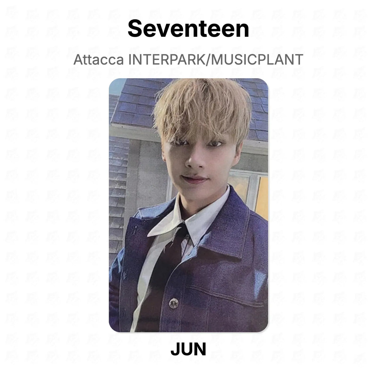 Seventeen Attacca INTERPARK/MUSICPLANT photocard ufficiale