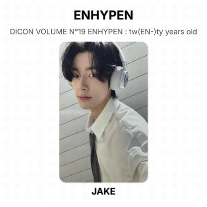 ENHYPEN DICON VOLUME N°19 ENHYPEN : tw(EN-)ty years old Official Photocard