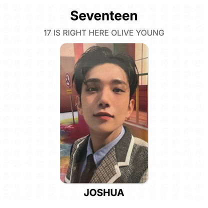 Seventeen 17 IS RIGHT HERE OLIVE YOUNG Official Photocard