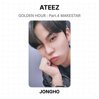 ATEEZ GOLDEN HOUR : Part.4 MAKESTAR Official Photocard