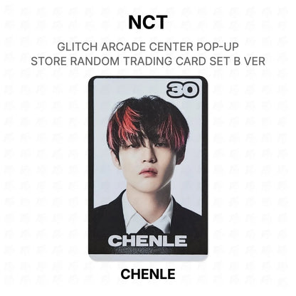 NCT GLITCH ARCADE CENTER POP-UP STORE RANDOM TRADING CARD SET B VER Official Photocard