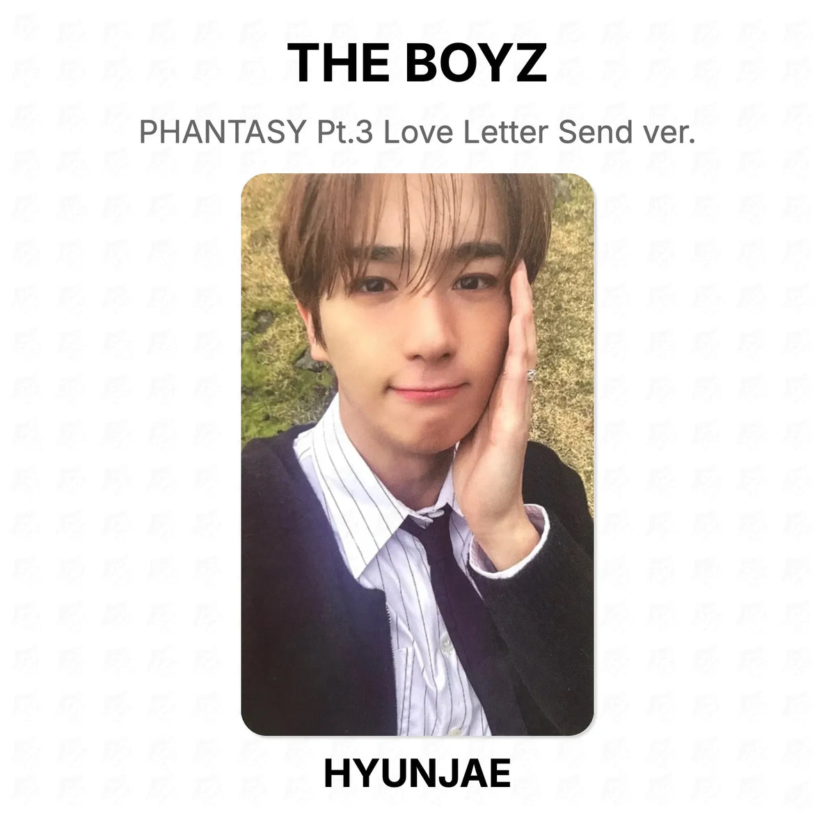 THE BOYZ PHANTASY Pt.3 Love Letter Send ver. Official Photocard