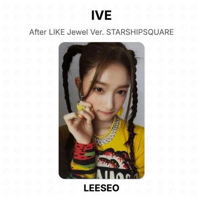 IVE After LIKE Jewel Ver. STARSHIPSQUARE Official Photocard