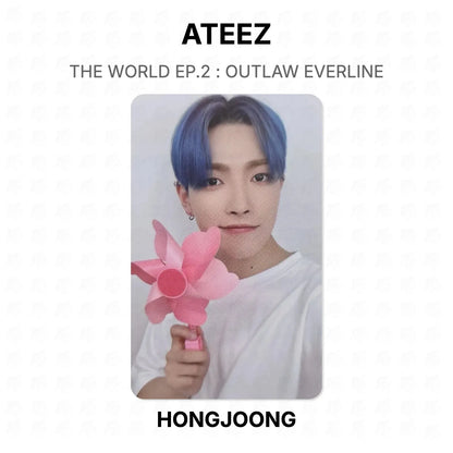 ATEEZ THE WORLD EP.2 : OUTLAW EVERLINE Official Photocard