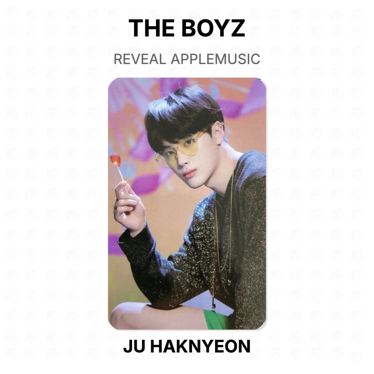 THE BOYZ REVEAL APPLEMUSIC Official Photocard
