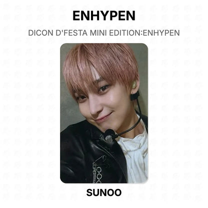ENHYPEN DICON D'FESTA MINI EDITION:ENHYPEN Official Photocard