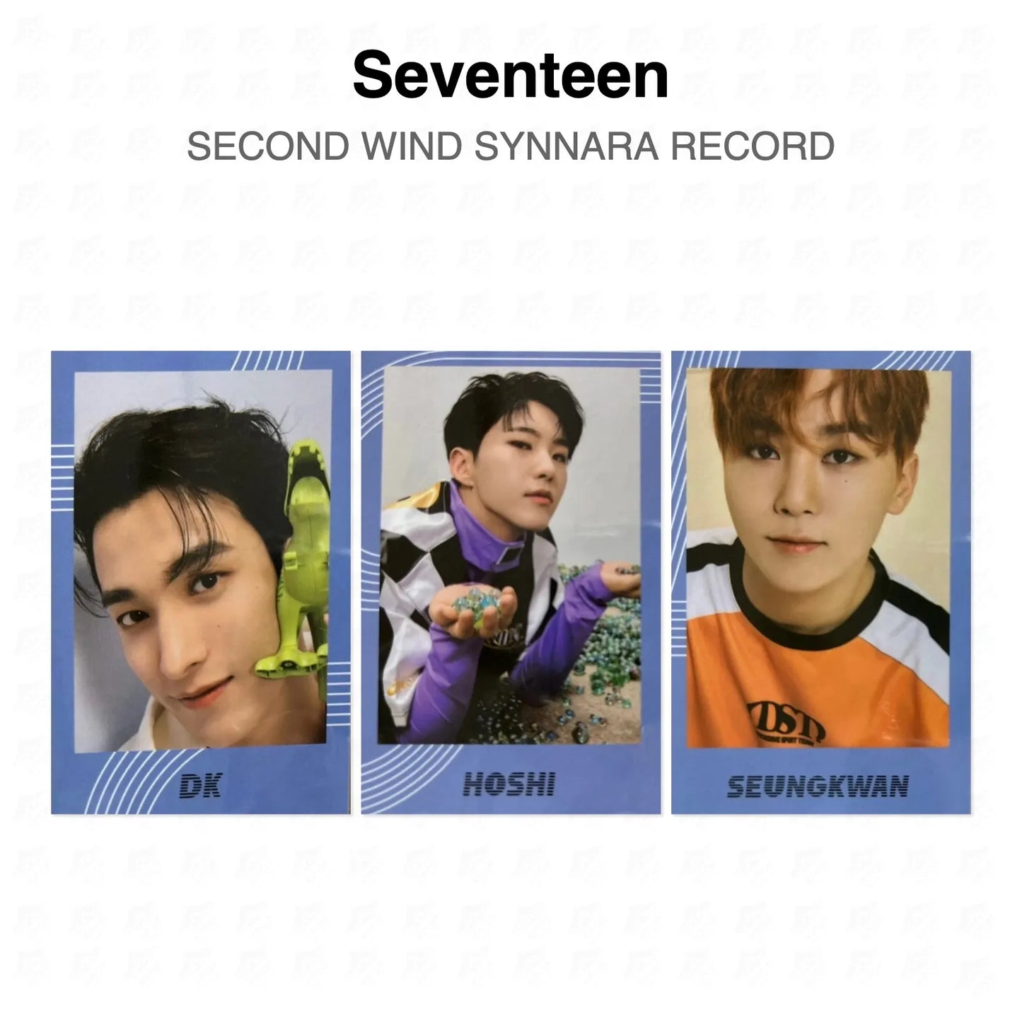 Seventeen SECOND WIND SYNNARA RECORD Official Photocard