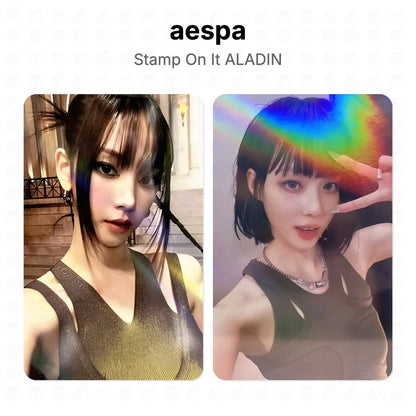 aespa Stamp On It ALADIN Official Photocard