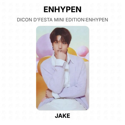 ENHYPEN DICON D'FESTA MINI EDITION:ENHYPEN Official Photocard
