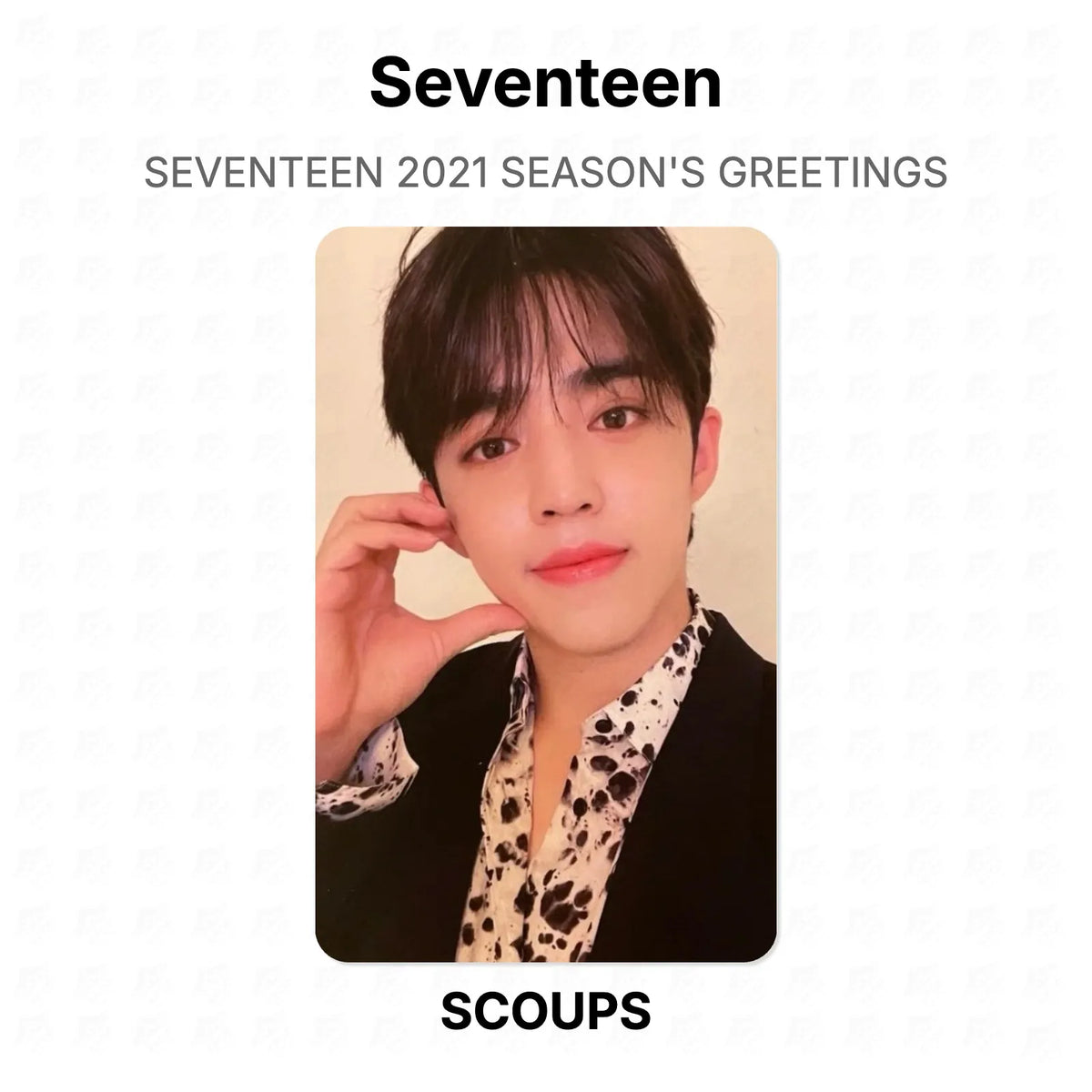 Seventeen 2021 SEASON'S GREETINGS Official Photocard