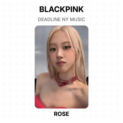 BLACKPINK DEADLINE NY MUSIC Official Photocard