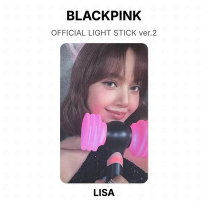 BLACKPINK OFFICIAL LIGHT STICK ver.2 Official Photocard