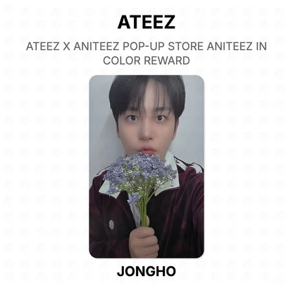 ATEEZ X ANITEEZ POP-UP STORE ANITEEZ IN COLOR REWARD Official Photocard