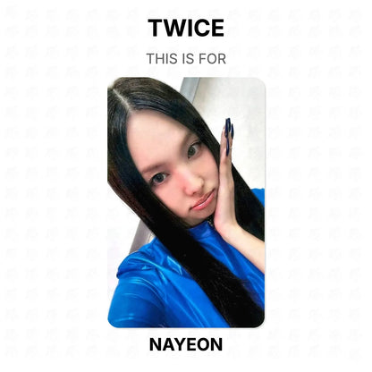 TWICE THIS IS FOR Official Photocard