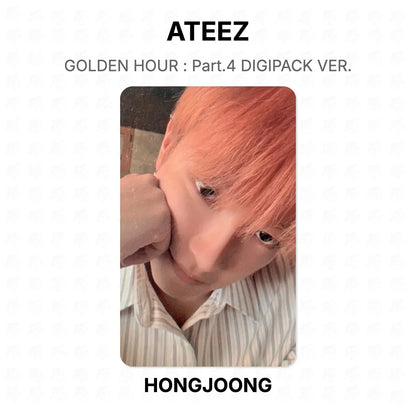 ATEEZ GOLDEN HOUR : Part.4 DIGIPACK VER. Official Photocard