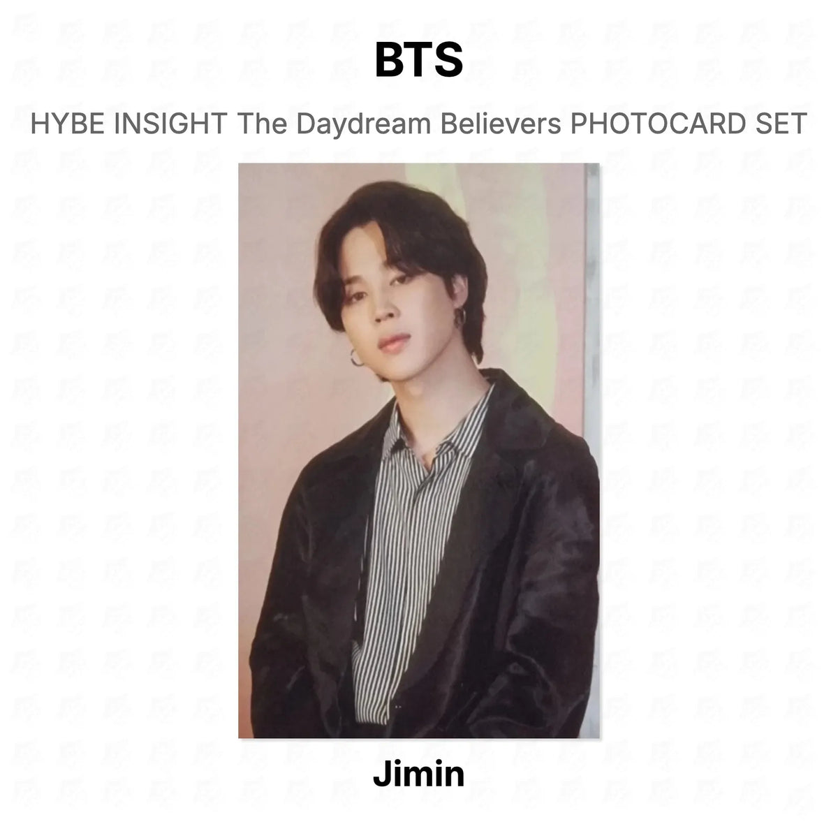 BTS HYBE INSIGHT The Daydream Believers PHOTOCARD SET photocard oficial