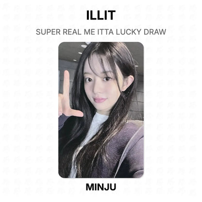 ILLIT SUPER REAL ME ITTA LUCKY DRAW Official Photocard