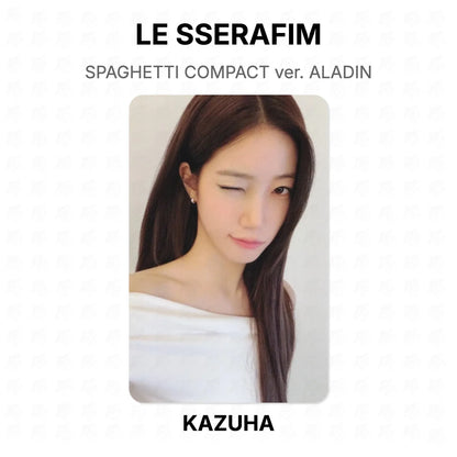 LE SSERAFIM SPAGHETTI COMPACT ver. ALADIN Official Photocard