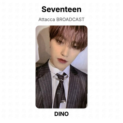 Seventeen Attacca BROADCAST Official Photocard