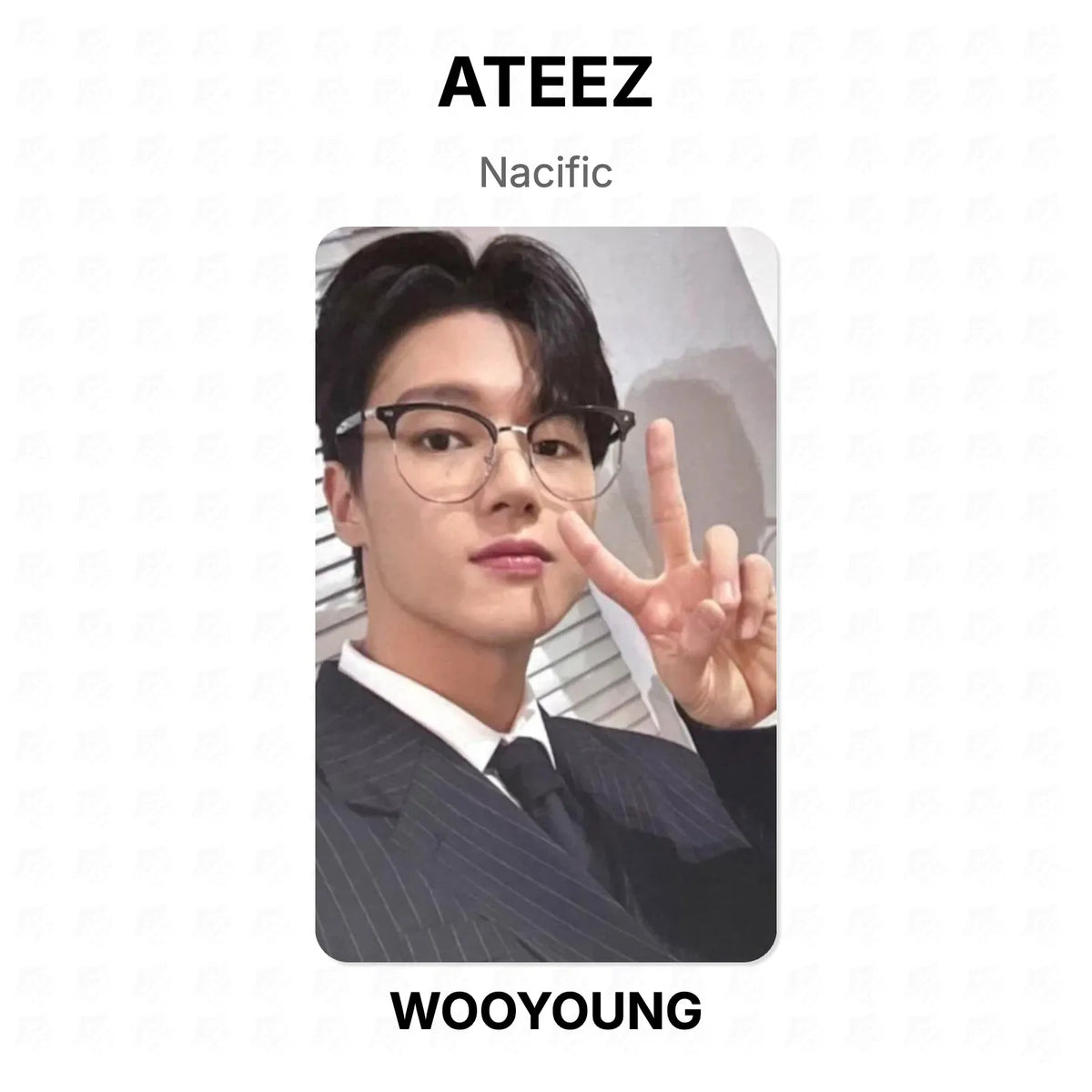 ATEEZ Nacific Official Photocard