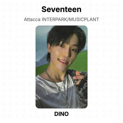 Seventeen Attacca INTERPARK/MUSICPLANT photocard ufficiale