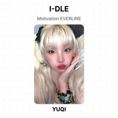 I-DLE Motivation EVERLINE Official Photocard