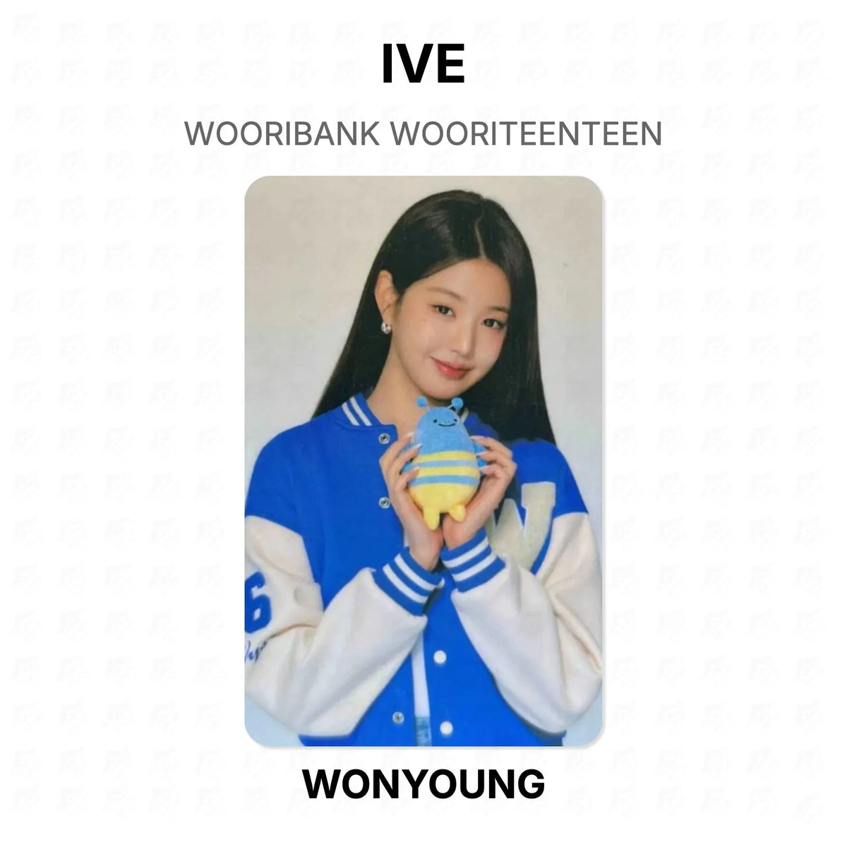 IVE WOORIBANK WOORITEENTEEN Official Photocard