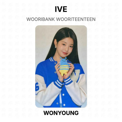 IVE WOORIBANK WOORITEENTEEN Official Photocard