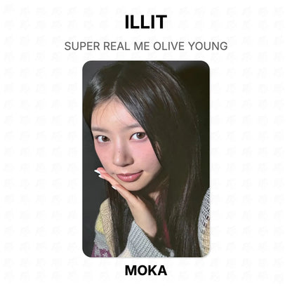 ILLIT SUPER REAL ME OLIVE YOUNG Official Photocard