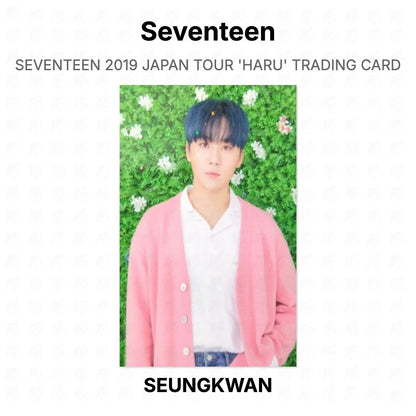 Seventeen 2019 JAPAN TOUR 'HARU' TRADING CARD Official Photocard