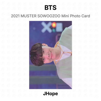 BTS 2021 MUSTER SOWOOZOO Mini Photo Card โฟโต้การ์ดของแท้