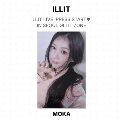 ILLIT LIVE 'PRESS START♥︎' IN SEOUL GLLIT ZONE Official Photocard