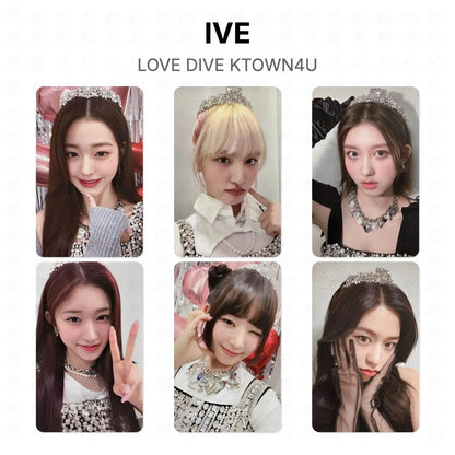 IVE LOVE DIVE KTOWN4U Official Photocard
