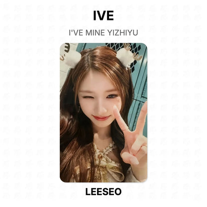 IVE I'VE MINE YIZHIYU Official Photocard