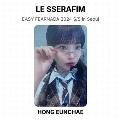 LE SSERAFIM EASY FEARNADA 2024 S/S in Seoul Official Photocard