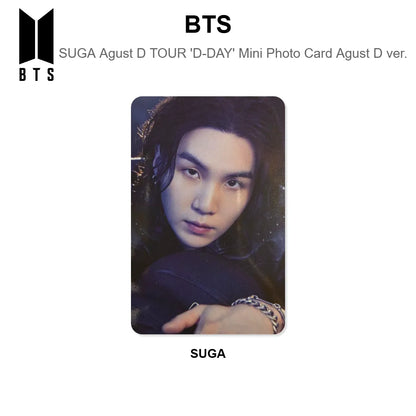 BTS SUGA | Agust D TOUR 'D-DAY' Mini Photo Card Agust D ver. Official Photocard