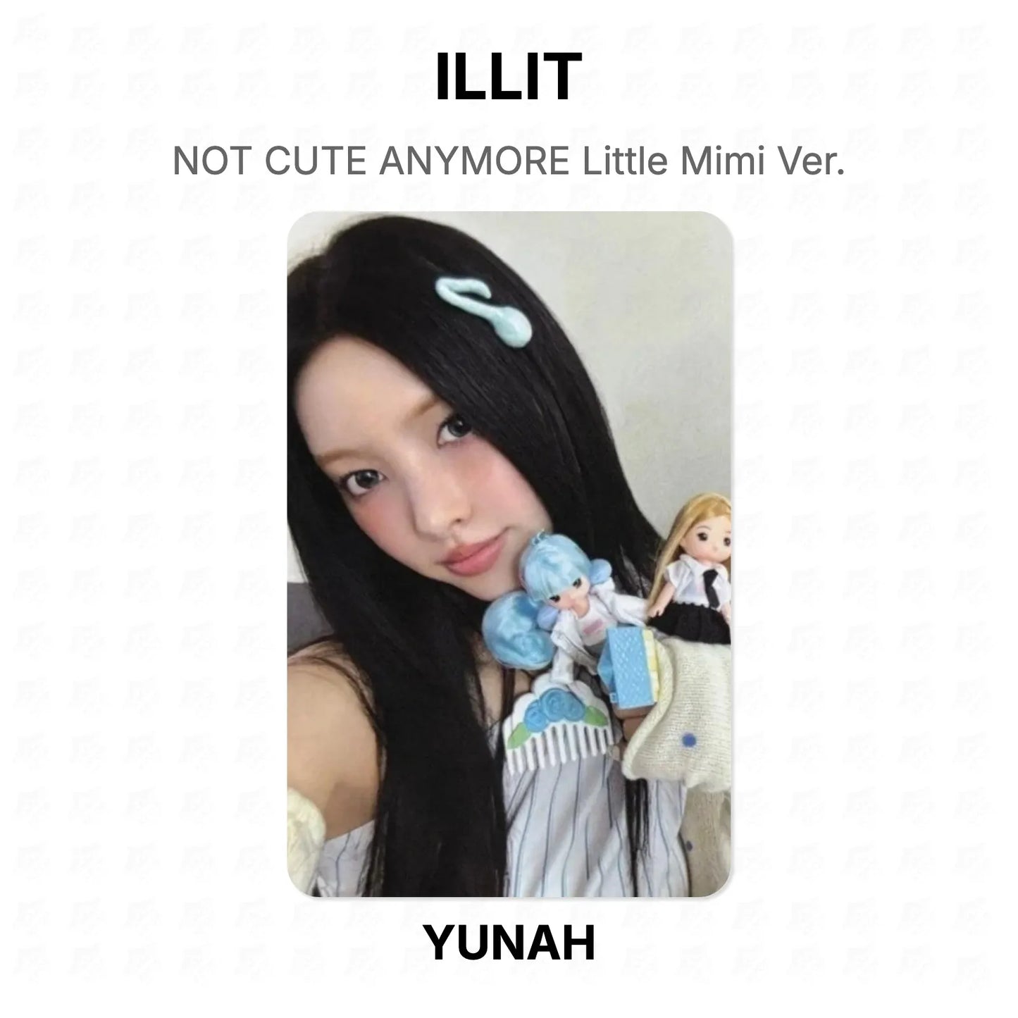 ILLIT NOT CUTE ANYMORE Little Mimi Ver. Official Photocard
